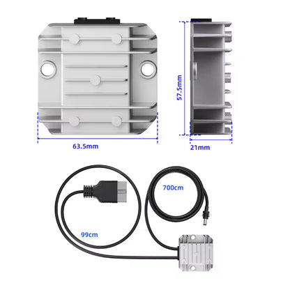 7M Starlink Mini Cable Anderson Plug with Step Up Converter 10-28V to 30V 3.5A