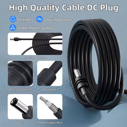 7M Starlink Mini Cable Anderson Plug with Step Up Converter 10-28V to 30V 3.5A
