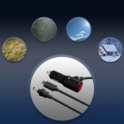 3M Starlink Mini Cable 3-in-1 DC Power to USB C DC Male & Cigarette Lighter Plug