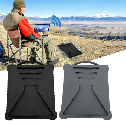 Black Starlink Mini Case Cover Luquid Silicone Protective Case for Starlink Mini