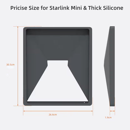 1 x Starlink Mini Case Cover Luquid Silicone Protective Case for Starlink Mini