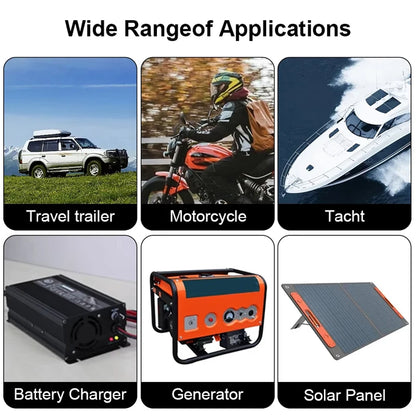 3M Starlink Mini DC Power Cable to Battery O Ring Terminals with Fuse Holder