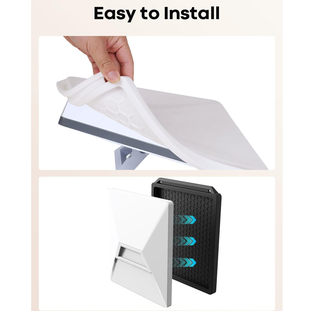 Black Starlink Mini Case Luquid Silicone Protective Case Cover for Starlink Mini