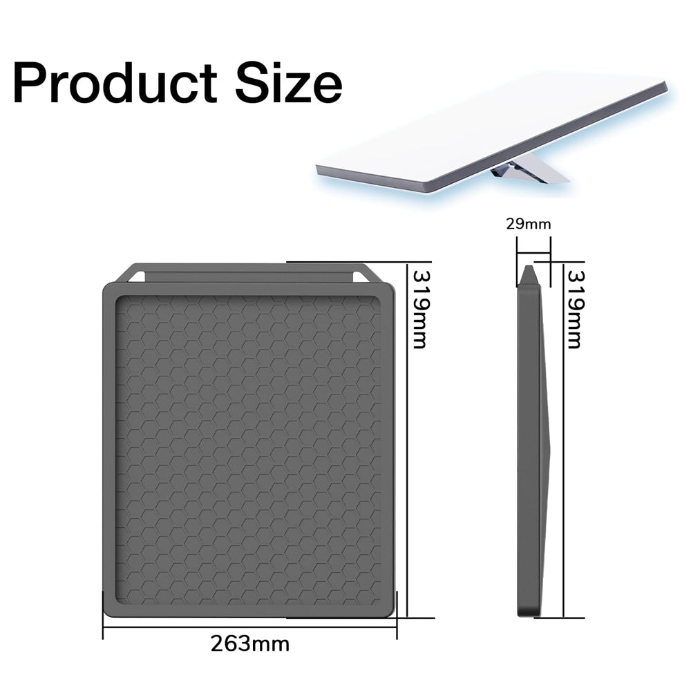 Grey Starlink Mini Case Luquid Silicone Protective Case Cover for Starlink Mini