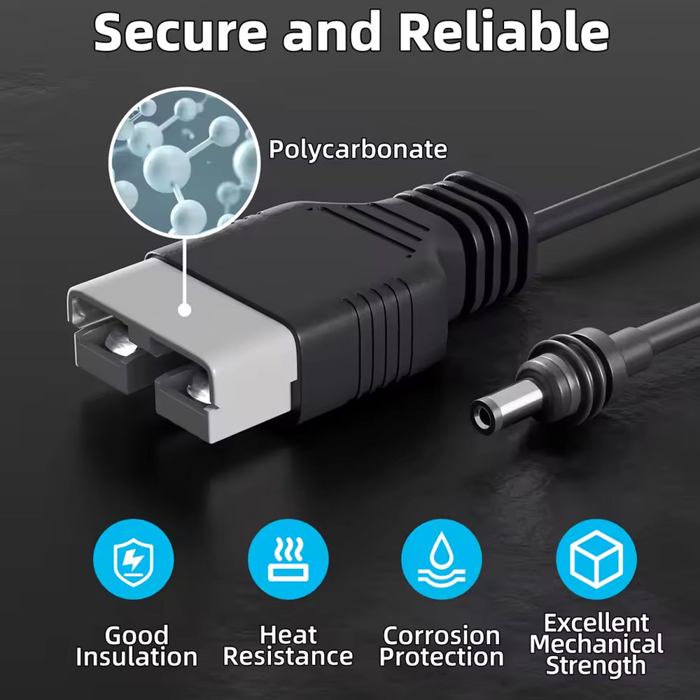 3M Starlink Mini Power Cable DC Plug to Anderson Plug 50A Connetor Socket Cable
