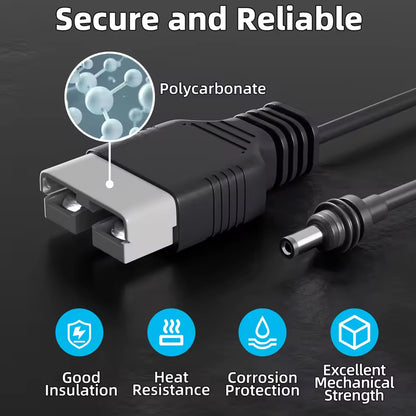 3M Starlink Mini Power Cable DC Plug to Anderson Plug 50A Connetor Socket Cable