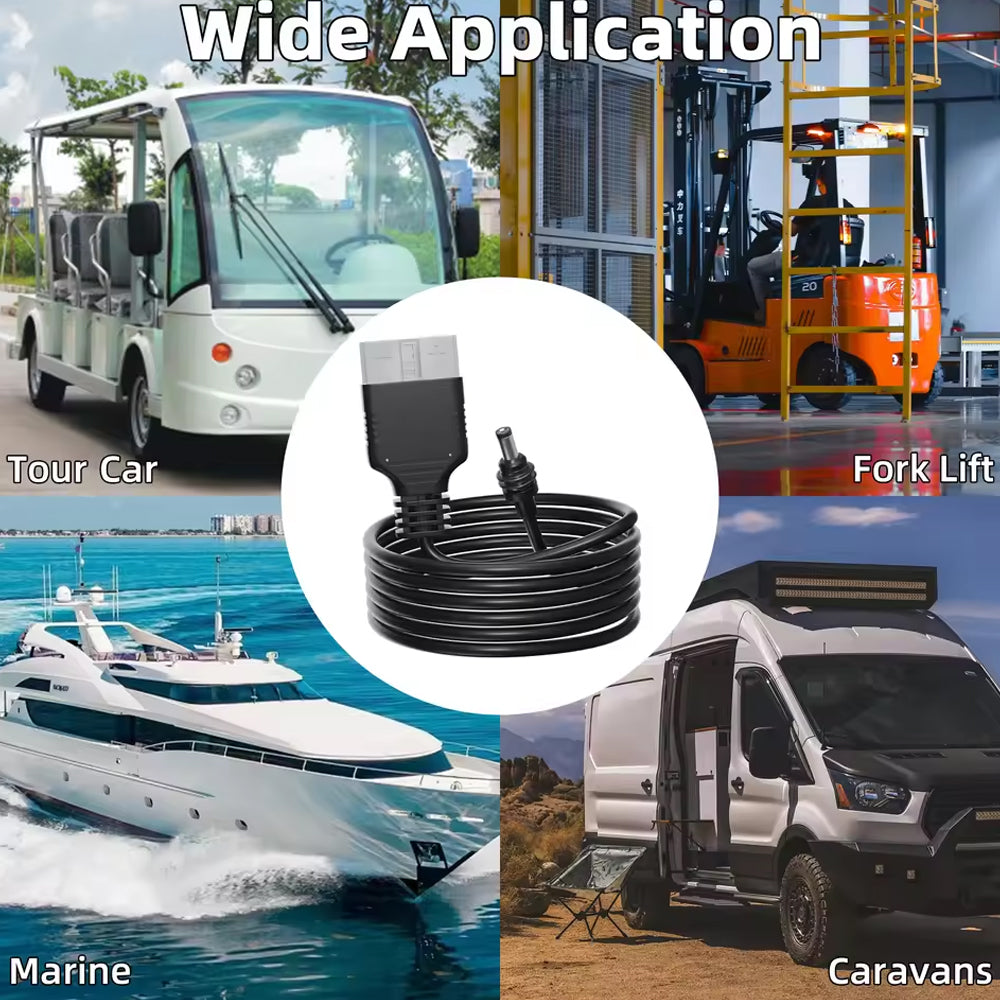 3M Starlink Mini Power Cable DC Plug to Anderson Plug 50A Connetor Socket Cable