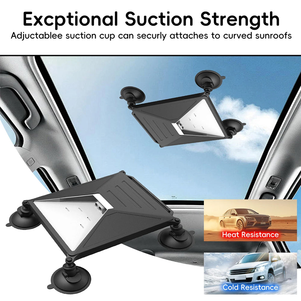 2 in 1 Starlink Mini Protective Cover Case and Suction Cup Mount Sunroof Window