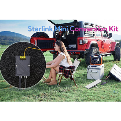 Starlink Mini Splitter Kit 150W POE & 100W Gigabit POE Splitter with DC & RJ45