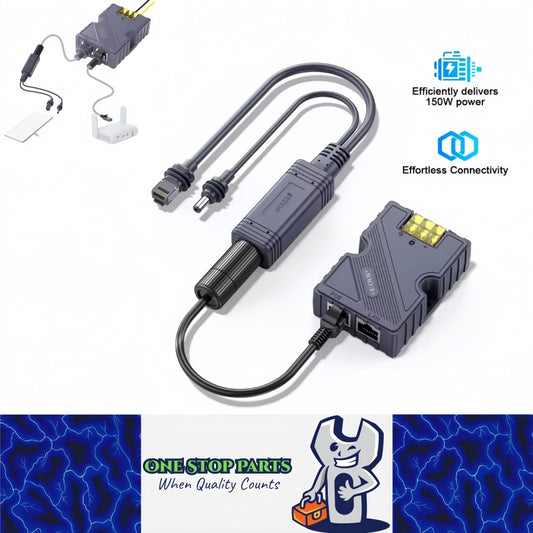 Starlink Mini Splitter Kit 150W POE & 100W Gigabit POE Splitter with DC & RJ45