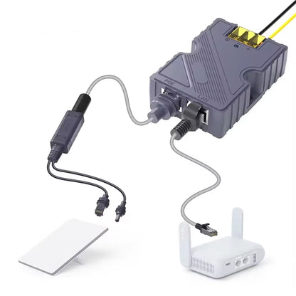 Starlink Mini Splitter Kit 150W POE & 100W Gigabit POE Splitter with DC & RJ45