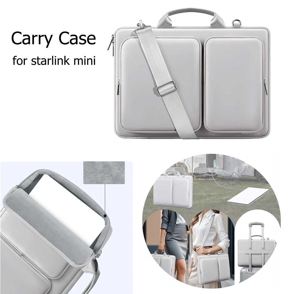 Starlink Mini Carrying Case Bag for Starlink Mini and Accessories Travel Case
