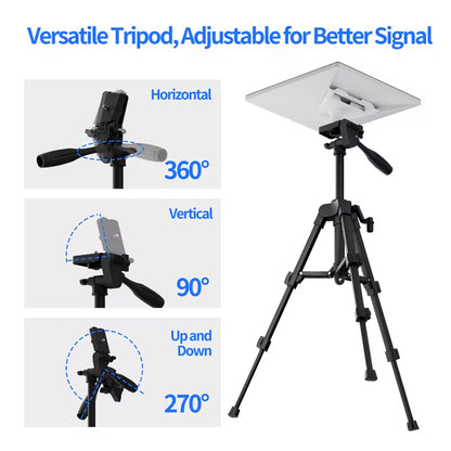 Starlink Mini Tripod Portable Starlink Accessories with Ajustable Height Adapter