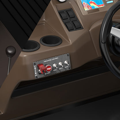12V Racing Car Ignition Switch Panel Engine Start Stop Toggle Switch LED Panel