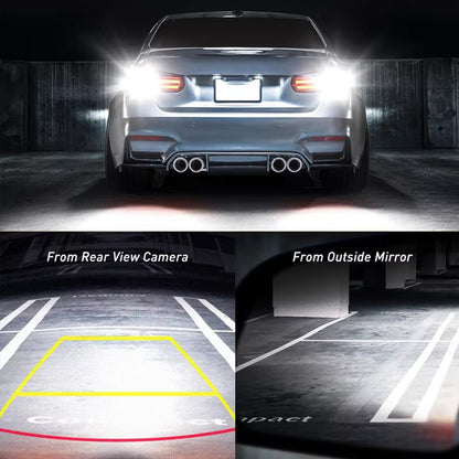 2 x T15 White LED 54x4014smd 12v-24v Multivolt Canbus LEDs White Super Bright