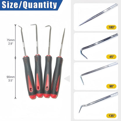 419pcs O Ring Kit Rubber Seals 32 Sizes O Rings Gaskets Sealing with 4 Hooks