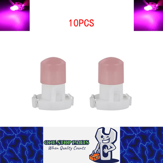10 x 12v Pink / Purple T3 Neo 8mm Base Gel COB offers even spread (10pcs)
