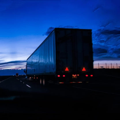 3 x Triangle Reflector 150mm Red Safety Warning Reflector for Truck Trailer RV
