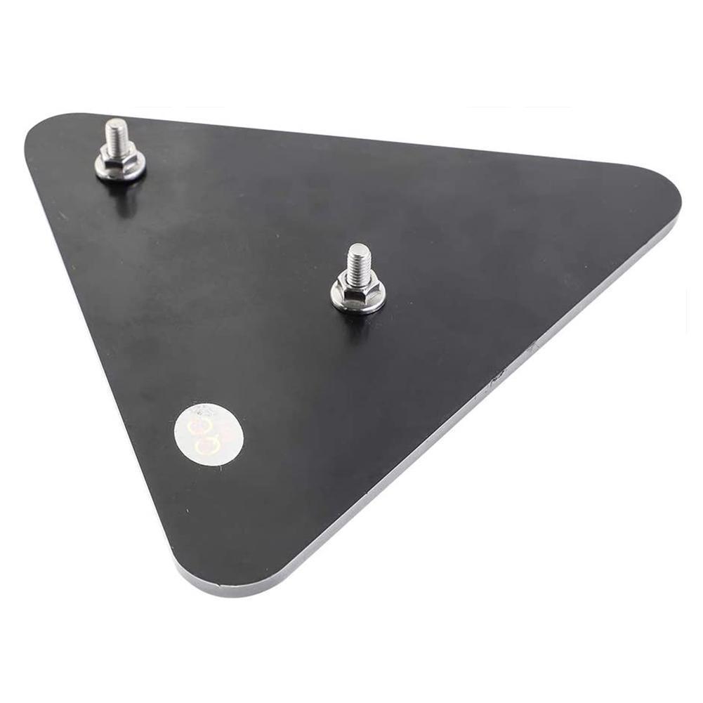 3 x Triangle Reflector 150mm Red Safety Warning Reflector for Truck Trailer RV