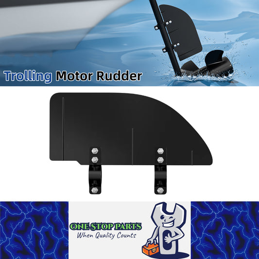 Trolling Motor Rudder Accessories for Kayak Jon Boat Fits 24-55 Thrust Motors