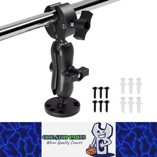 Trolling Motor Support Stabilizer Mount Tough Claw Clamp for Rail 15.5mm- 42.7mm