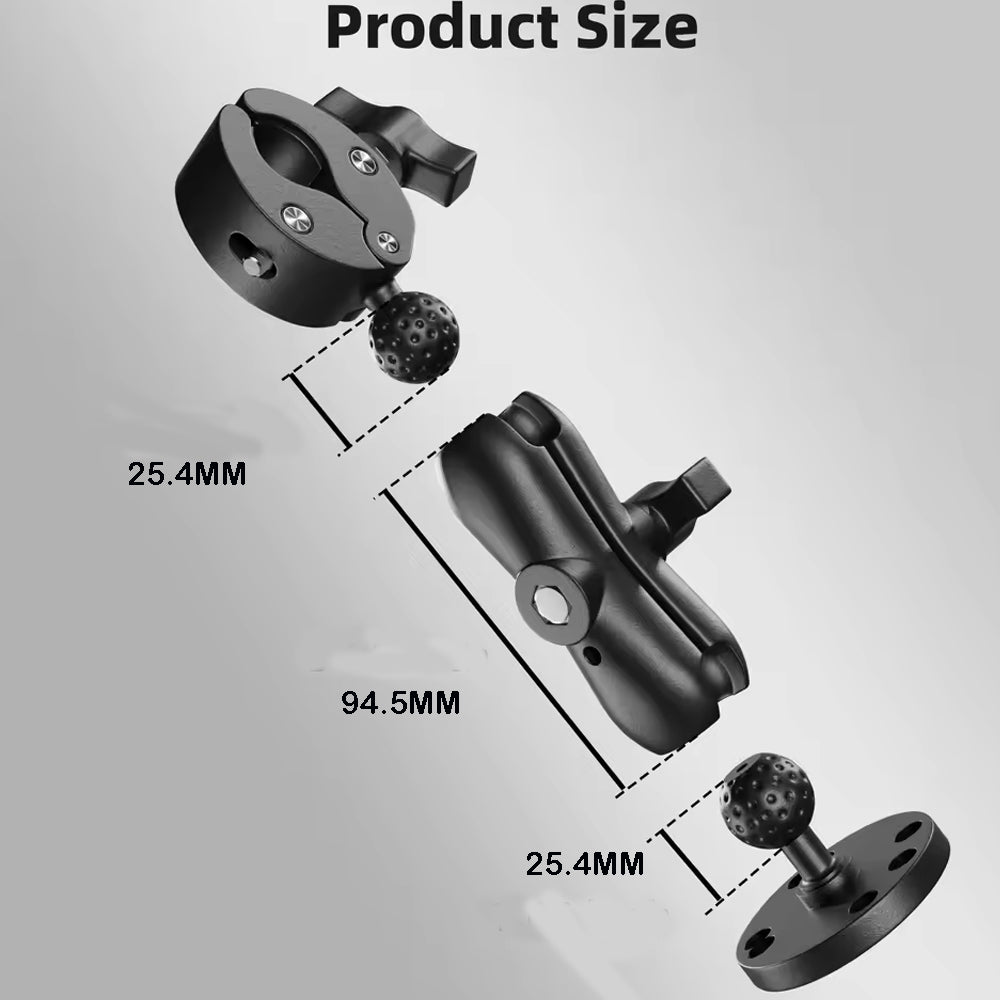 Trolling Motor Support Stabilizer Mount Tough Claw Clamp for Rail 15.5mm- 42.7mm