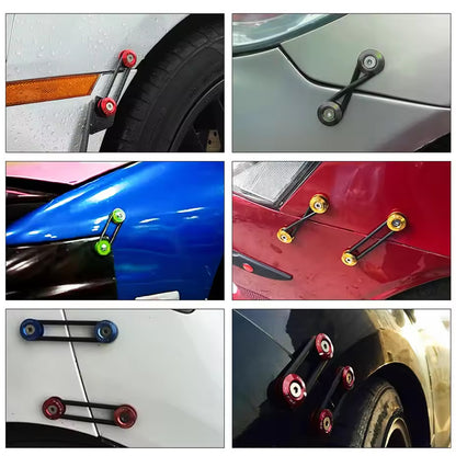 Universal Quick Release Fasteners Kit for Car Front Rear Bumper Hatch Cover