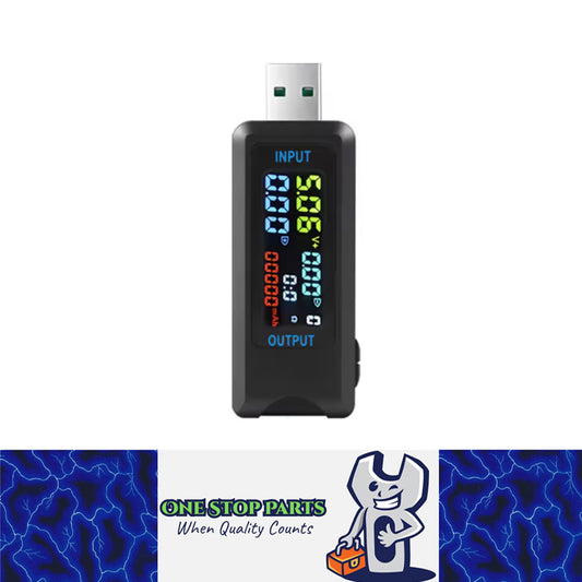 Digital USB Voltage Tester Volts Amps and Current Draw Test Accessories