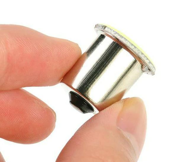 50 x Cool White BA15S 1156 12V COB Style Cool White Flat Face LEDs (50pcs)