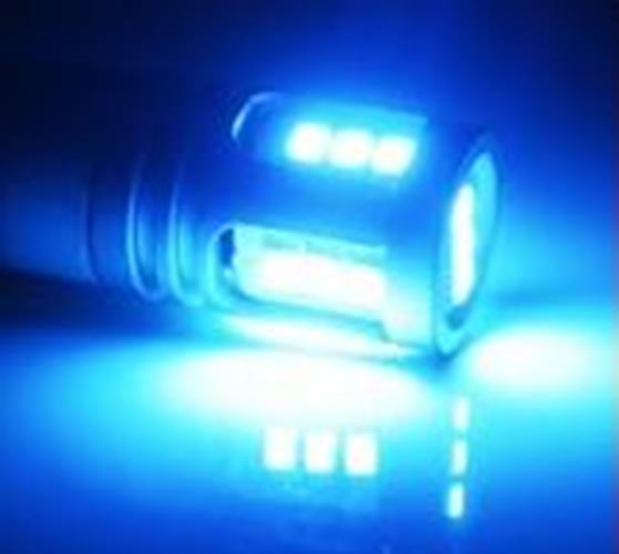 2 x Ice Blue BAX9S 10-30v 15smd error free, Canbus non polarity Ice Blue (2pcs)