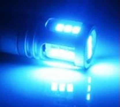 2 x Ice Blue BAX9S 10-30v 15smd error free, Canbus non polarity Ice Blue (2pcs)