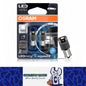 2 x OSRAM 1156 BA15S Cool White LED Globes 12V P21W Signal Light Reverse Lamp