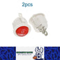 2 x Round Rocker Switch Car Boat Dashboard 3 Pin ON/OFF/ON Power Switch White
