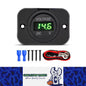 1 x Green LED Digital Voltmeter 12-24V Voltage Gauge Meter Panel with Cable