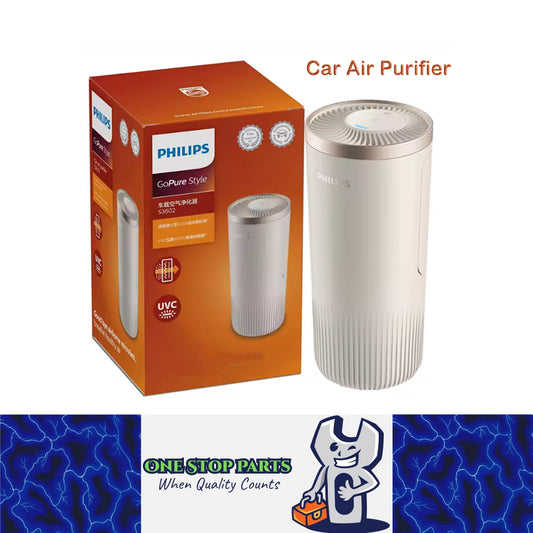 Philips Car Air Purifier UVC Filtration Nano Level Filtration USB Power Supply