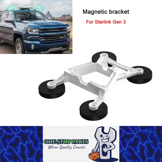 Starlink Gen 3 Magnetic Roof Mounting Bracket 4 Magnetic Bases up to 220 Pounds