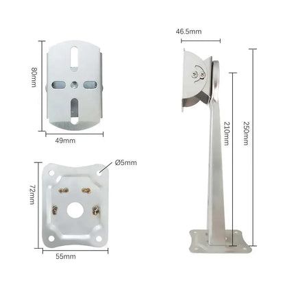 Starlink Mini Wall Mount Bracket 250mm Multi-Angle Adjustment Pole Clamp Mount