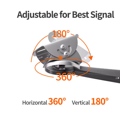 Starlink Mini Wall Mount Bracket 250mm Multi-Angle Adjustment Pole Clamp Mount