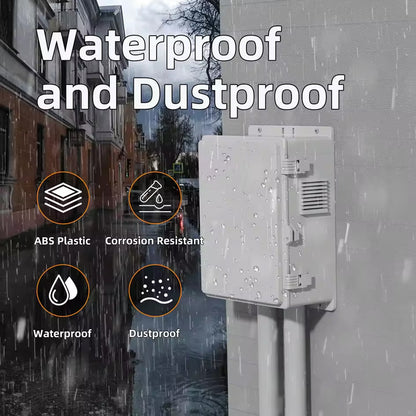 Waterproof Outdoor Electrical Box 460X320X160MM Junction Enclosure Box with Fan