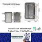 Waterproof Outdoor Electrical Box 112x76x55mm Plastic Enclosure Junction Box