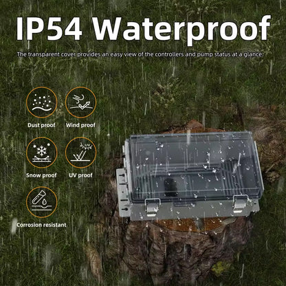 Waterproof Outdoor Electrical Box 224x142x111MM Extension Cord Cover Connection