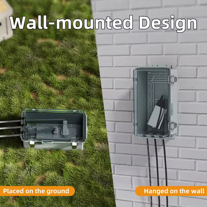 Waterproof Outdoor Electrical Box 224x142x111MM Extension Cord Cover Connection