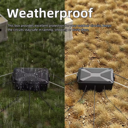Waterproof Outdoor Electrical Box 320x212x132MM Extension Cord Cover Connection