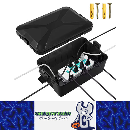 Waterproof Outdoor Electrical Box 320x212x132MM Extension Cord Cover Connection