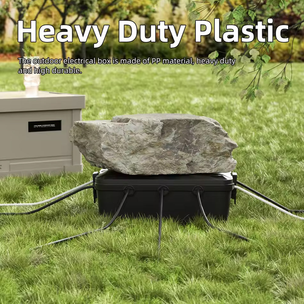 Waterproof Outdoor Electrical Box 320x212x132MM Extension Cord Cover Connection