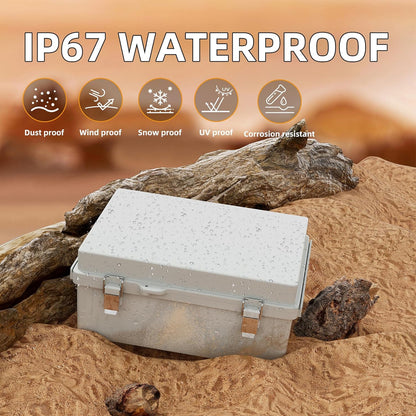 Waterproof Outdoor Electrical Box 500x400x200MM Plastic Junction Enclosure Box