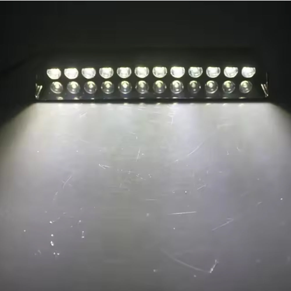 White Car Strobe Light Windshield Suction Mount Beacon Lamp Flash Warning Light