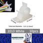 10 x Adjustable Cable Clips ID9.8-13.3mm Self-Adhesive Cord Holders Wire Clamps