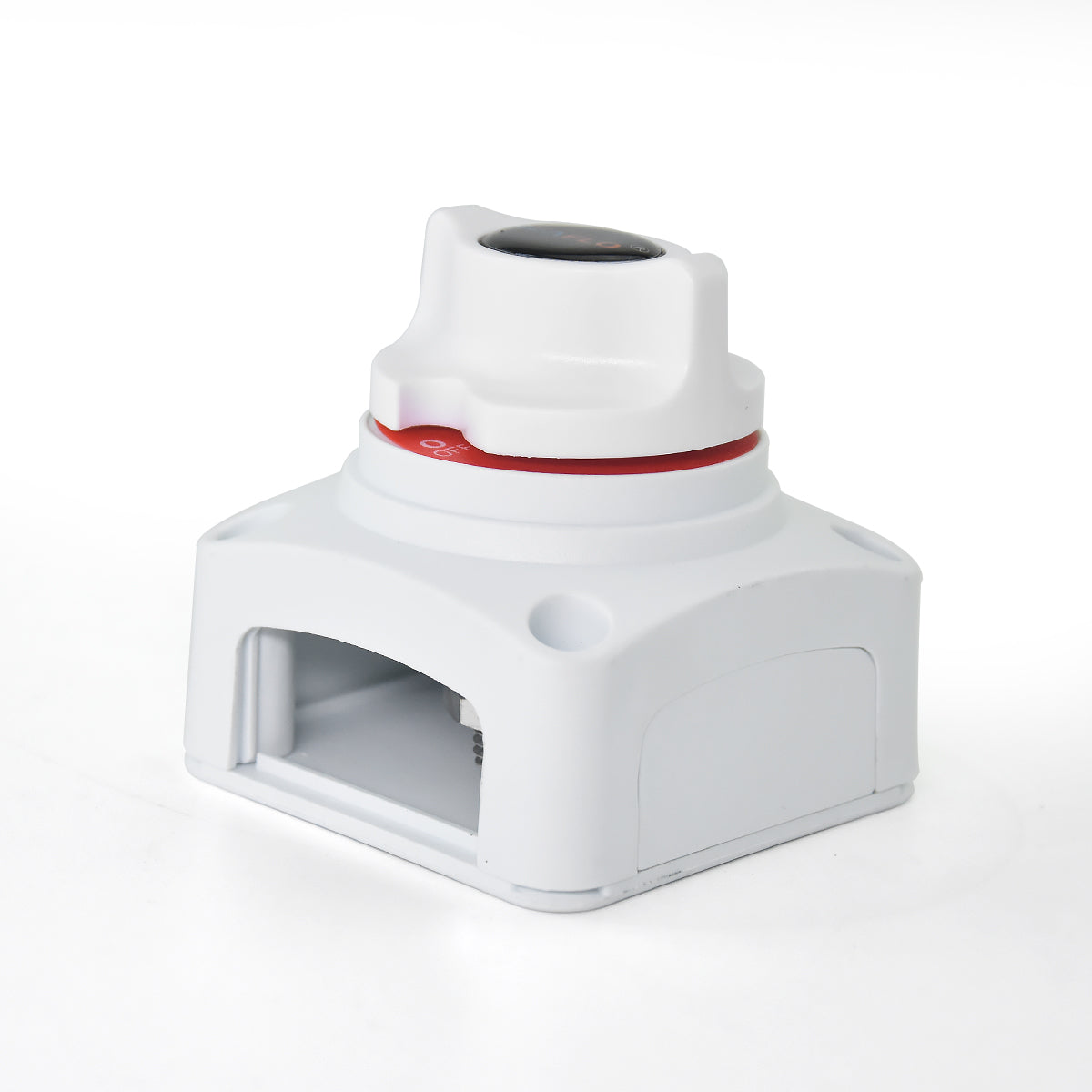 White Marine Grade Battery Isolator Switch for Boats Heavy Duty 275Amp 8V-50V