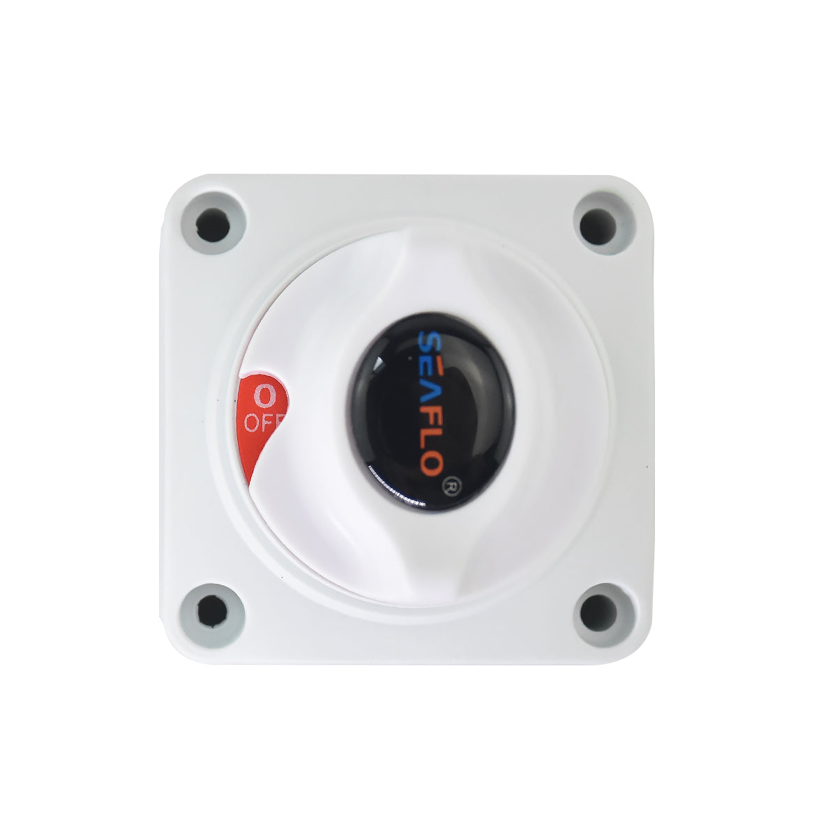 White Marine Grade Battery Isolator Switch for Boats Heavy Duty 275Amp 8V-50V